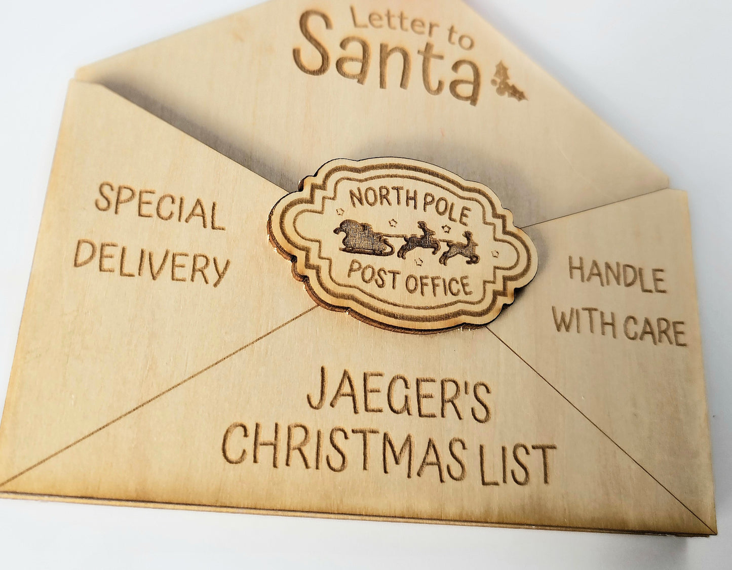 Letter to Santa Envelope Ornament