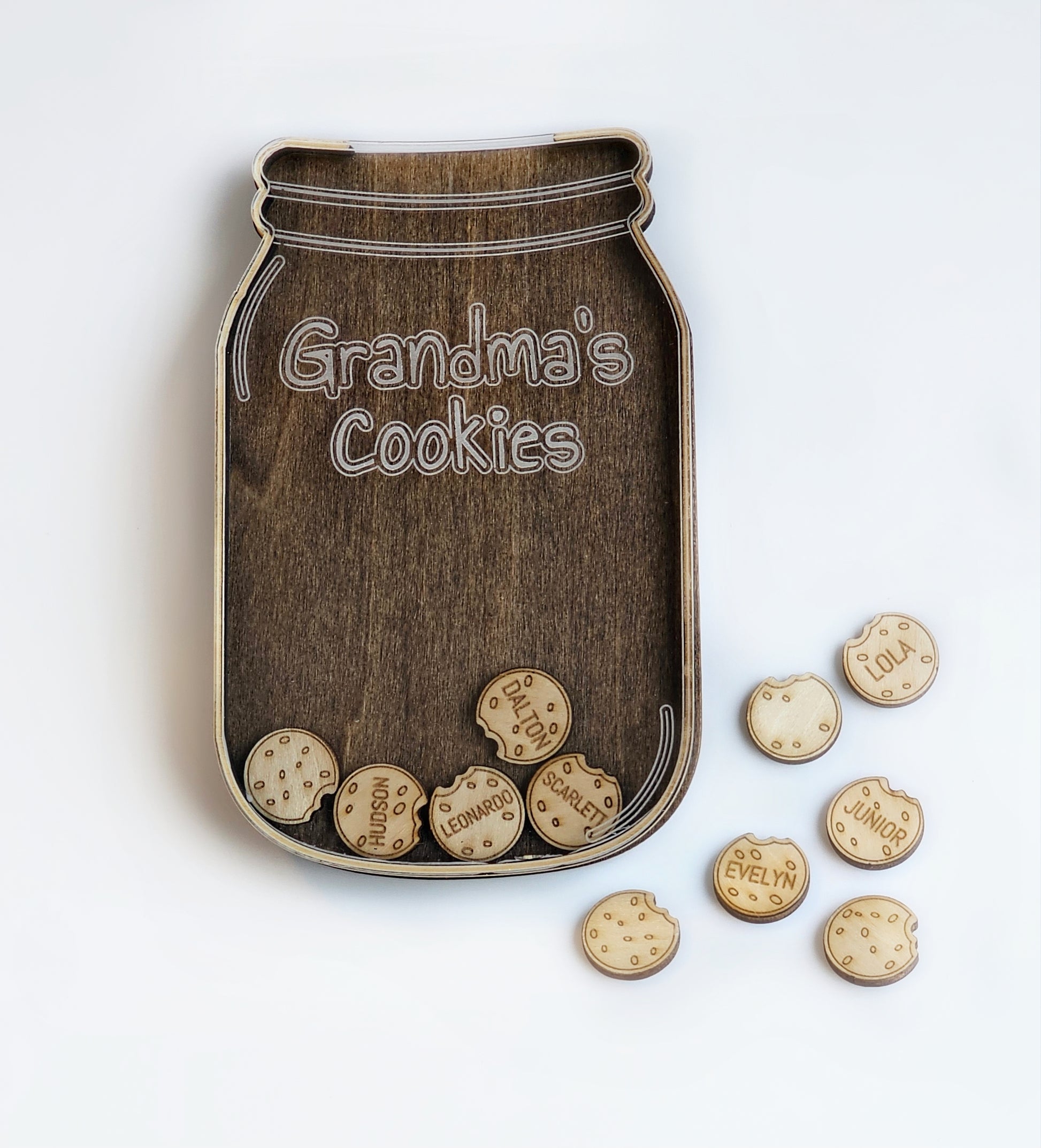 Magnet Jar not included in this listing! Only 5 cookeis