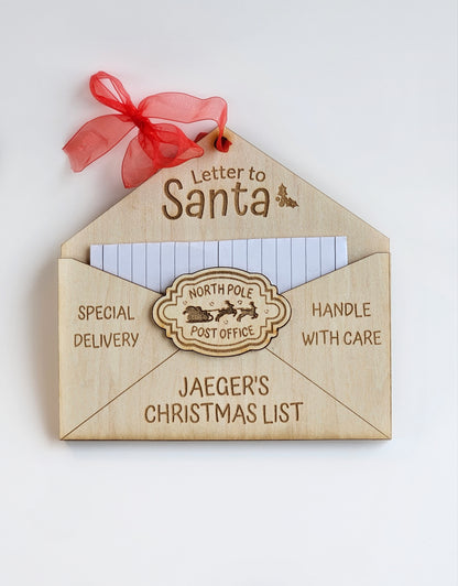 Letter to Santa Envelope Ornament