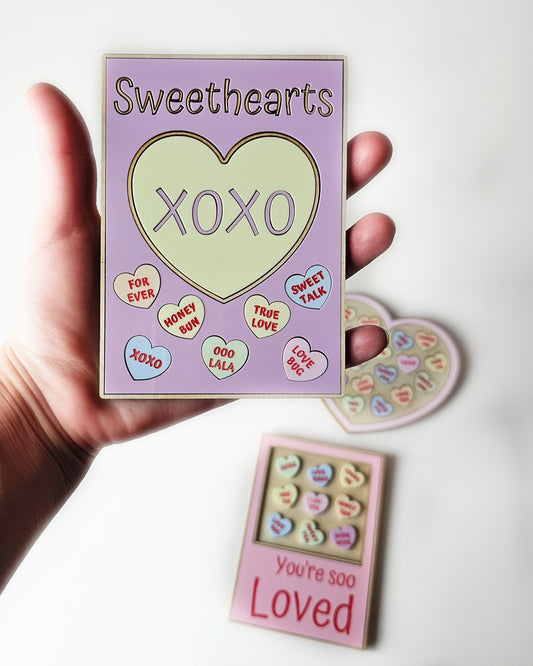 Sweethearts Magnet Valentine's Day LARGE (1)