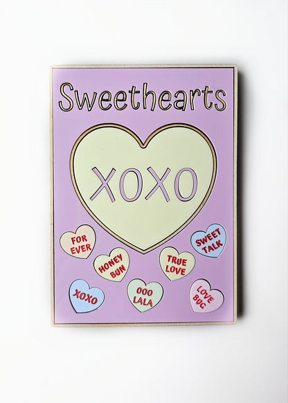 Sweethearts Magnet Valentine's Day LARGE (1)