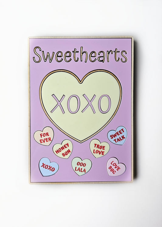 Sweethearts Magnet Valentine's Day LARGE (1)