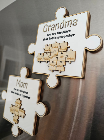 Puzzle Piece Custom Magnet (Large)