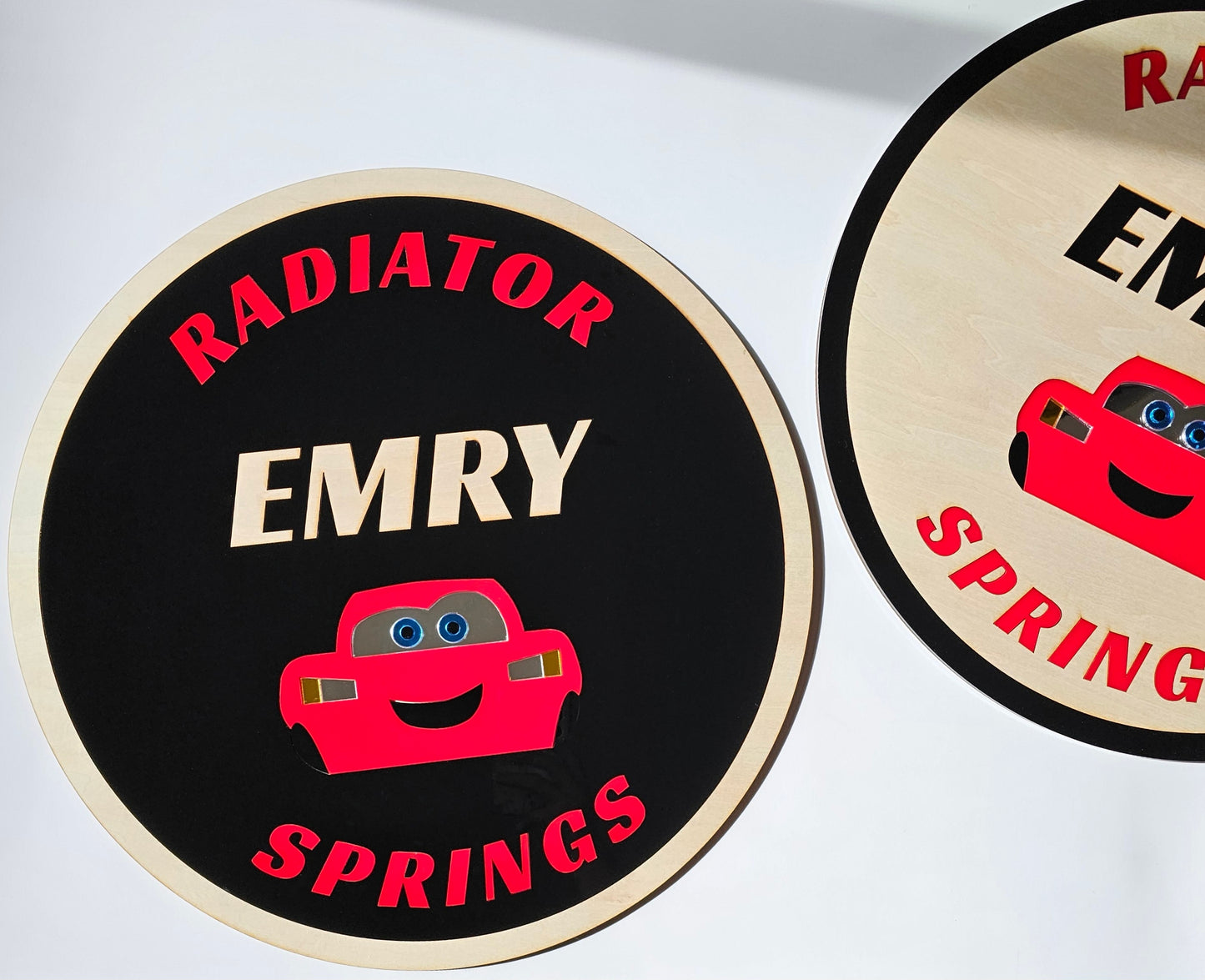 XL Radiator Springs Custom Name Wall Sign Disney Pixar