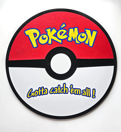 XL Pokemon Ball Gotta Catch Em All Wall Art
