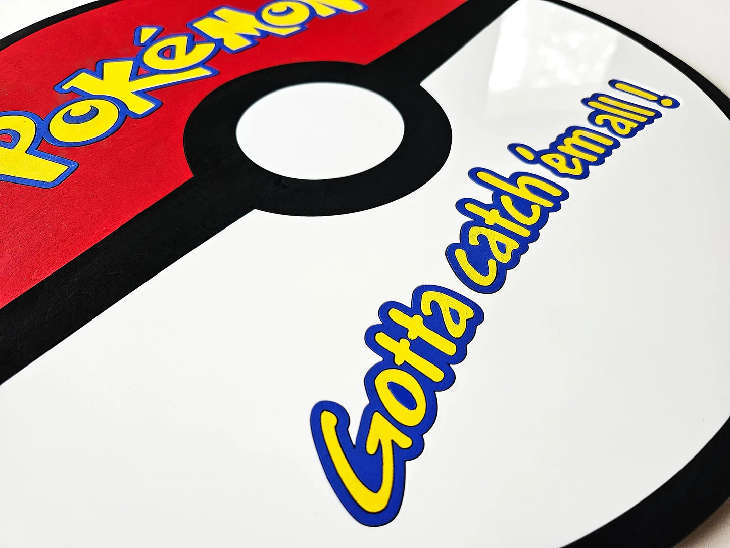 XL Pokemon Ball Gotta Catch Em All Wall Art