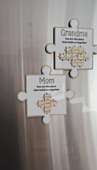 Puzzle Piece Custom Magnet (Large)