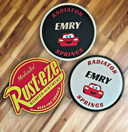 XL Rusteze Disney Pixar Cars Wall Decor