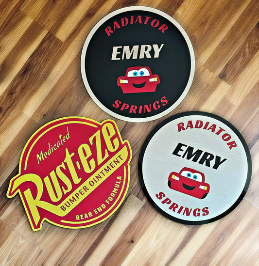 XL Rusteze Disney Pixar Cars Wall Decor