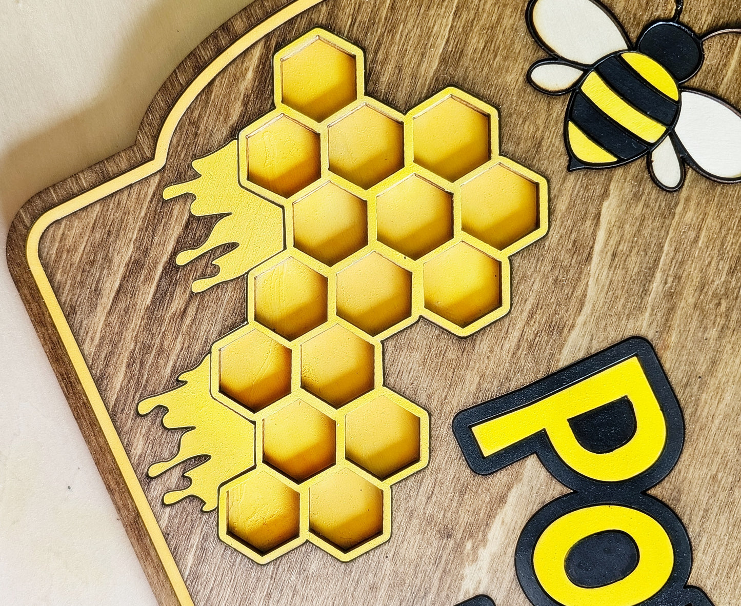 Bee Hive Personalized Sign