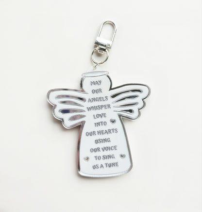 Angels Whisper Keychain Gold/Silver *Special Price*